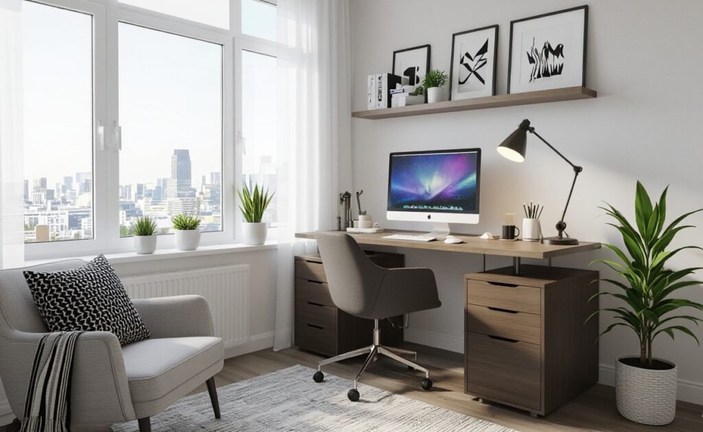Your Perfect Home Office on a Budget: Small Space, Big Impact for Solo Living 6 home office on a budget ideas