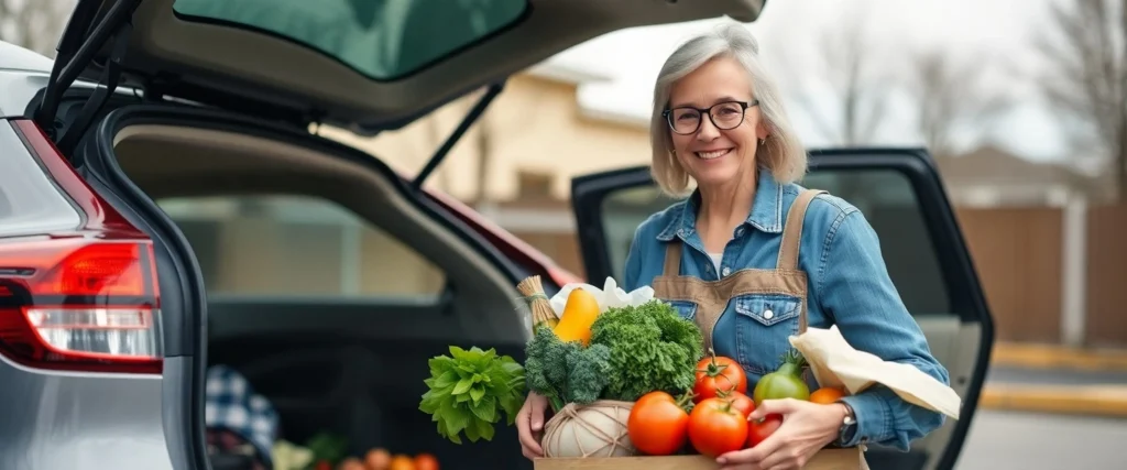 Solo Kitchen: Easy Cooking for One 7 a woman holding a box of vegetables
