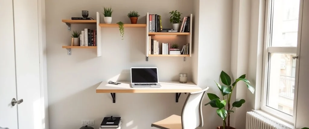 Wall Mounted Desk Ideas: The Ultimate Guide 4 wall mounted desk