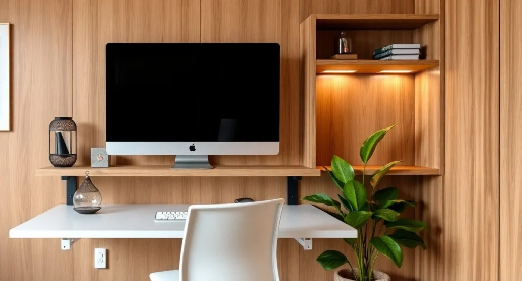 Wall Mounted Desk Ideas: The Ultimate Guide 5 wall mounted desk ideas