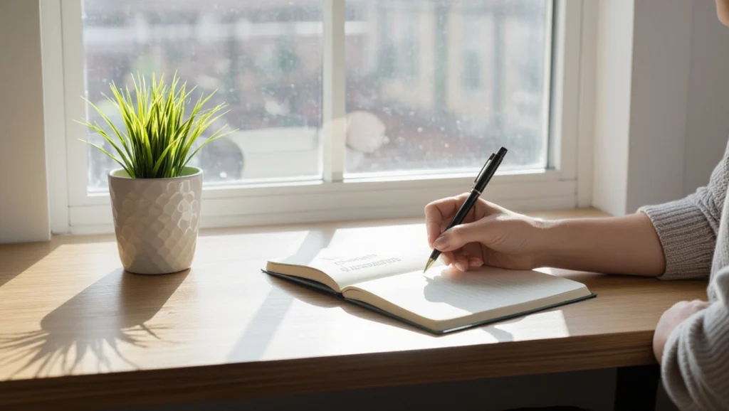 Redefining Solitude: Why Independent Living Is Your Psychological Superpower 3 journaling